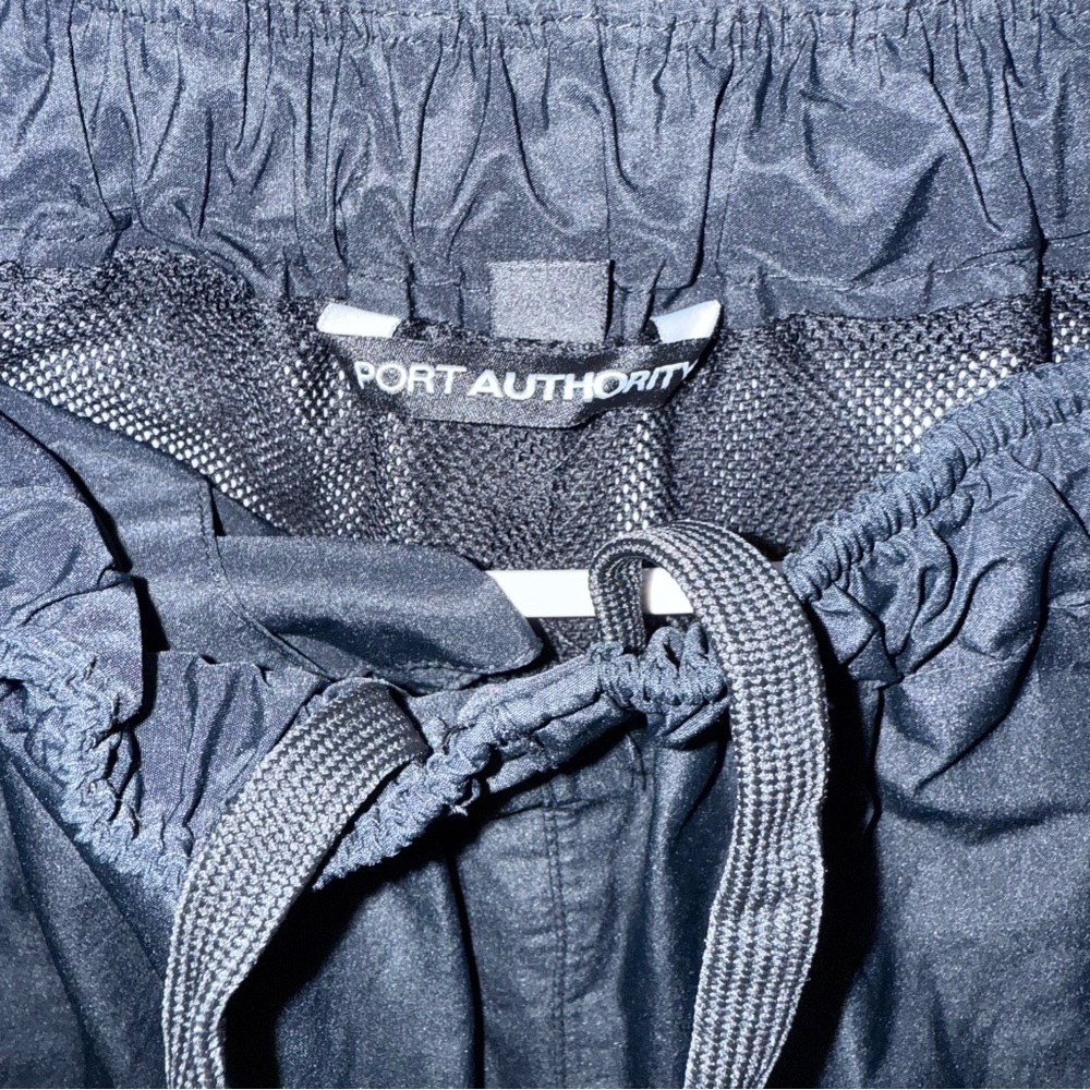 Port Authority Black Drawstring Pants